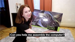 RTX 5090-et kaptam, plusz egy nedves, forró szopást a régi barátnőmtől!