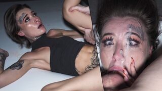 Throated - A szűz punci majdnem feladta a harcot