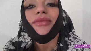 Szenvedélyes iráni milf kemény szexet élvez POV-ban