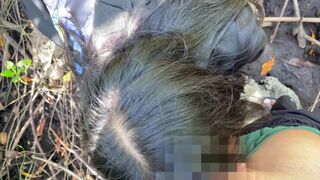 Veszélyes utak menti vad szex és forró kiömlés bele