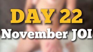 November eleje: Forró maszturbálás egy vonzó milf-párnával