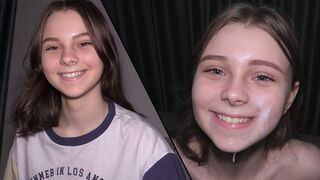 18 éves tini tökéletesen alázatos szexjátékban