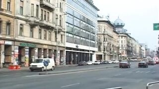 Stella Morandy vad magyar amatőr csaja mohón nyalja a vastag farkat Budapesten, teljes jelenetben